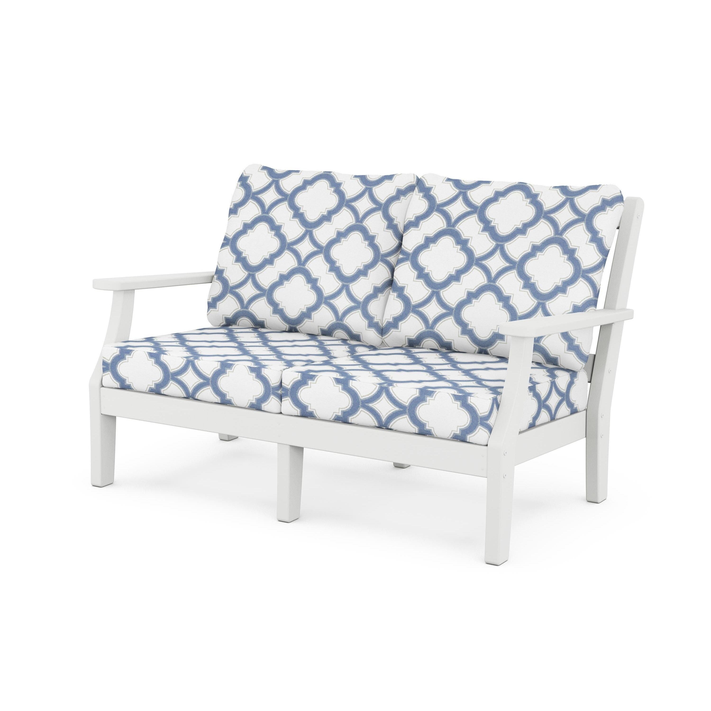 Chinoiserie Deep Seating Loveseat