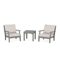 Chinoiserie 3-Piece Deep Seating Set