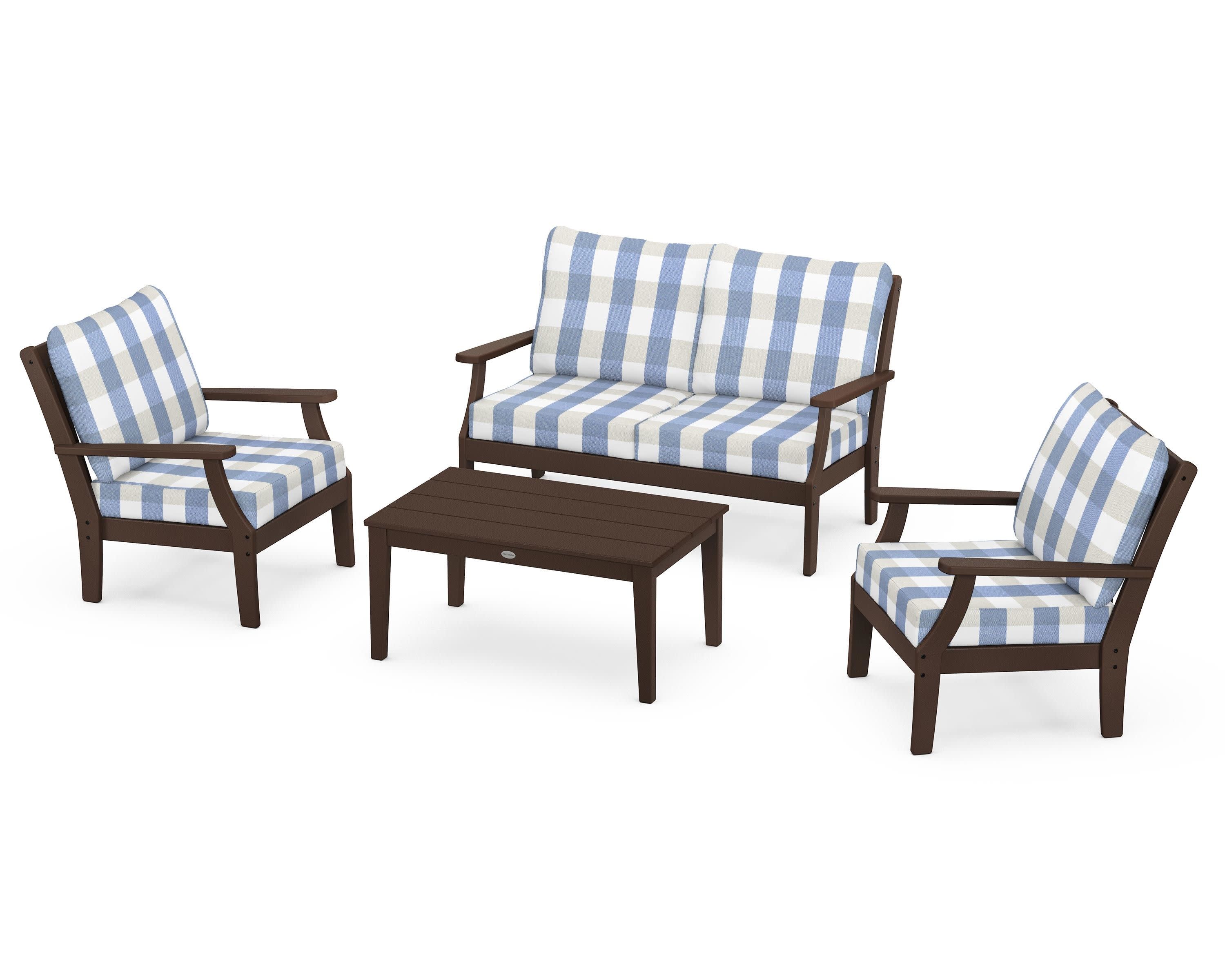 Braxton 4-Piece Deep Seating Chair Set