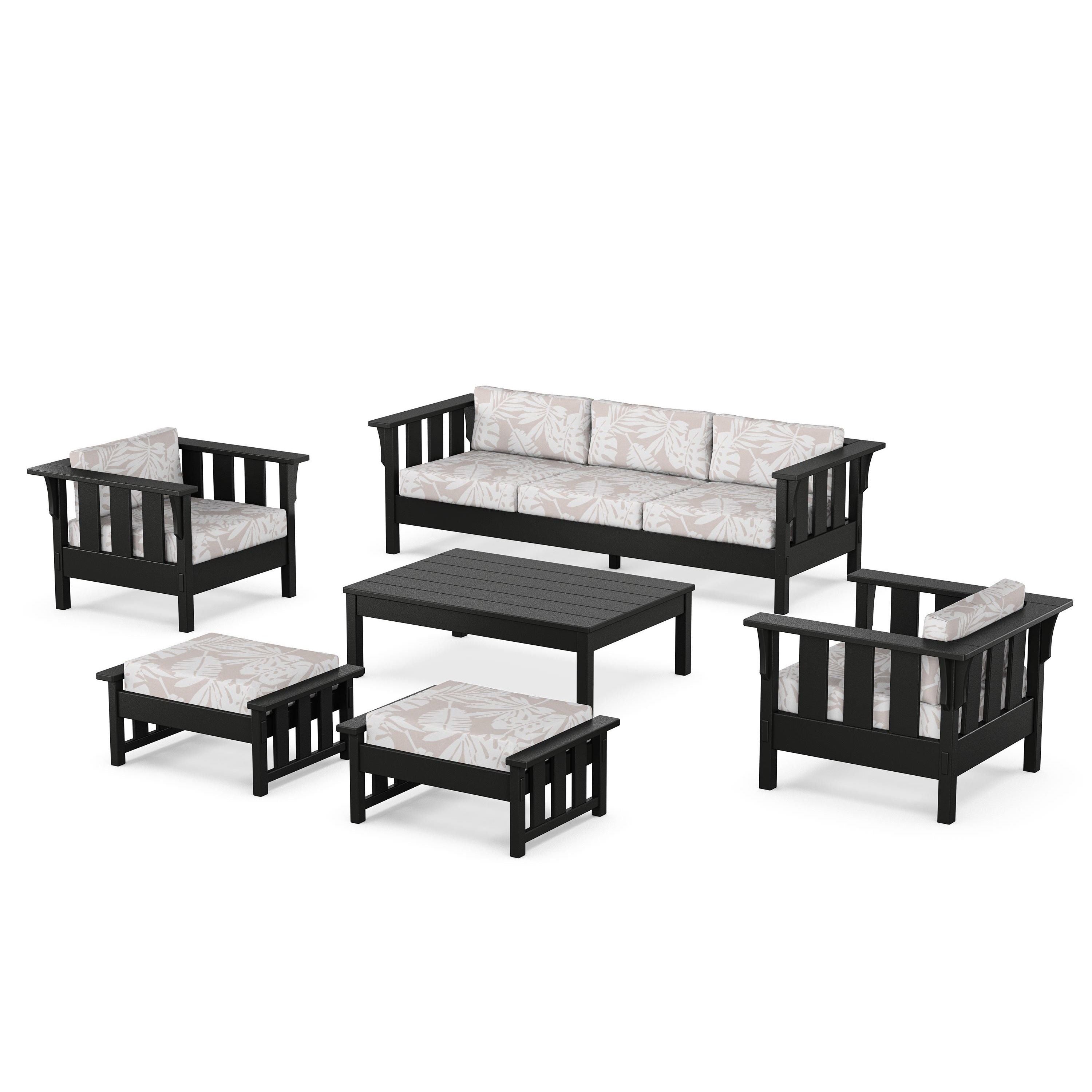 Acadia 6-Piece Lounge Sofa Set