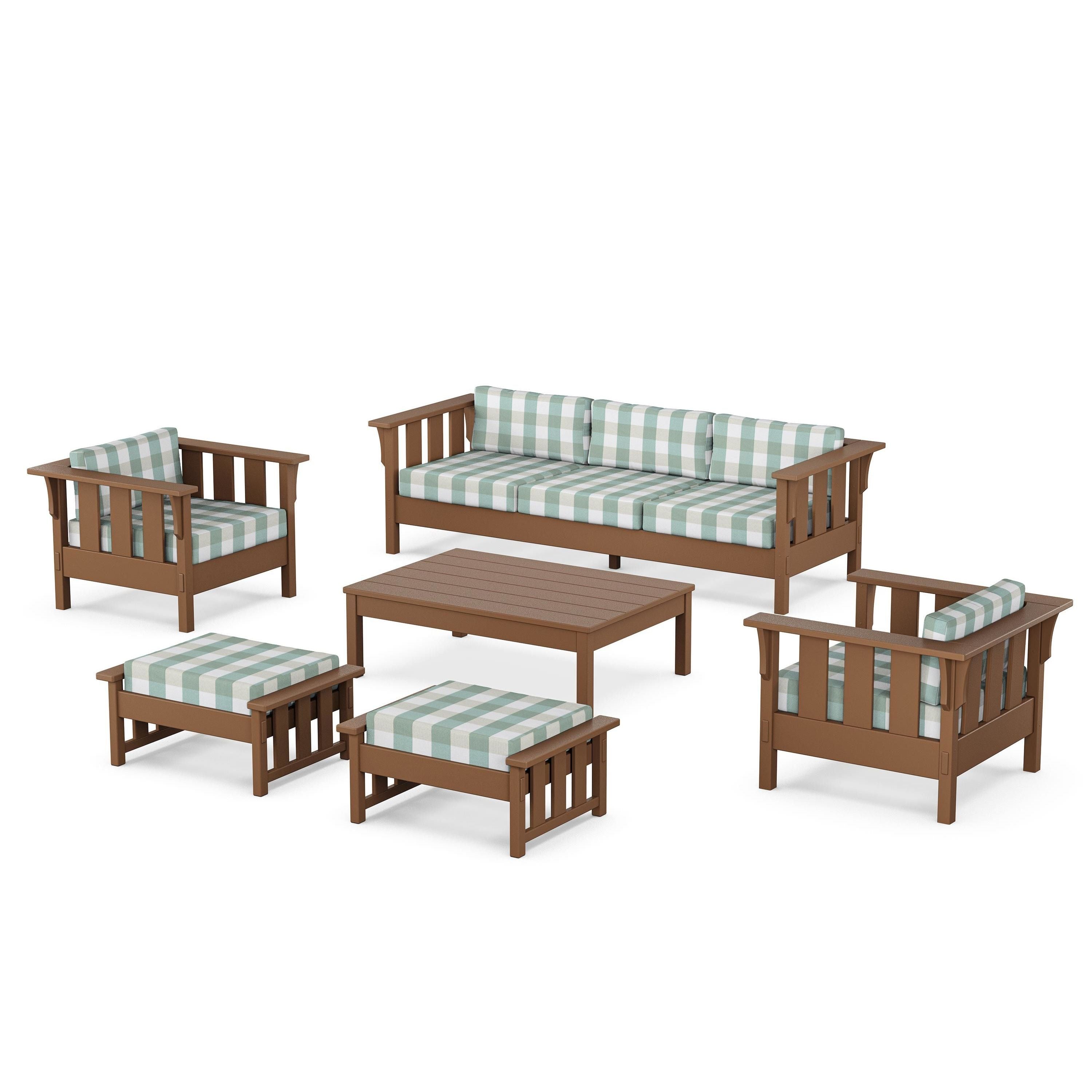 Acadia 6-Piece Lounge Sofa Set
