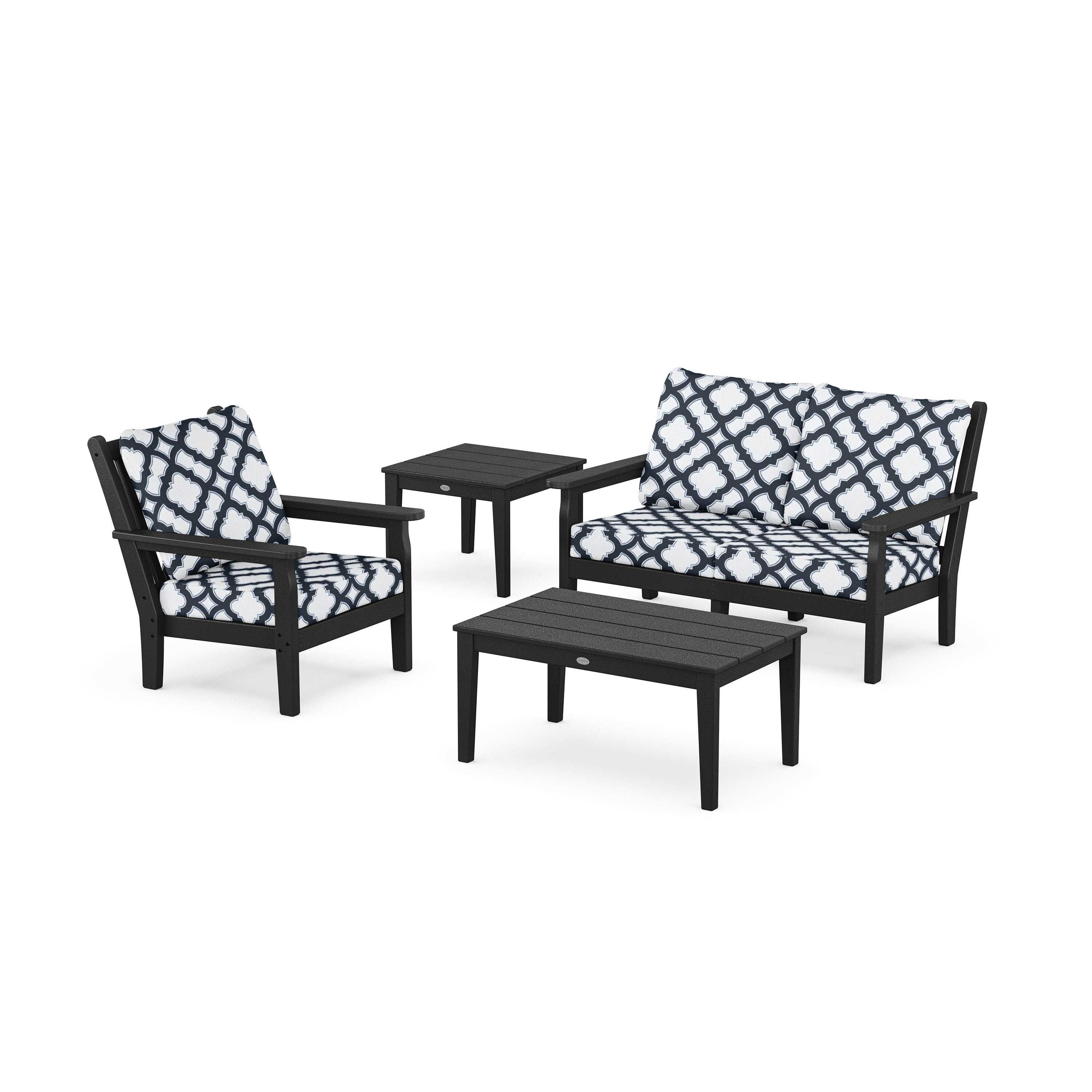 Chippendale 4-Piece Deep Seating Set