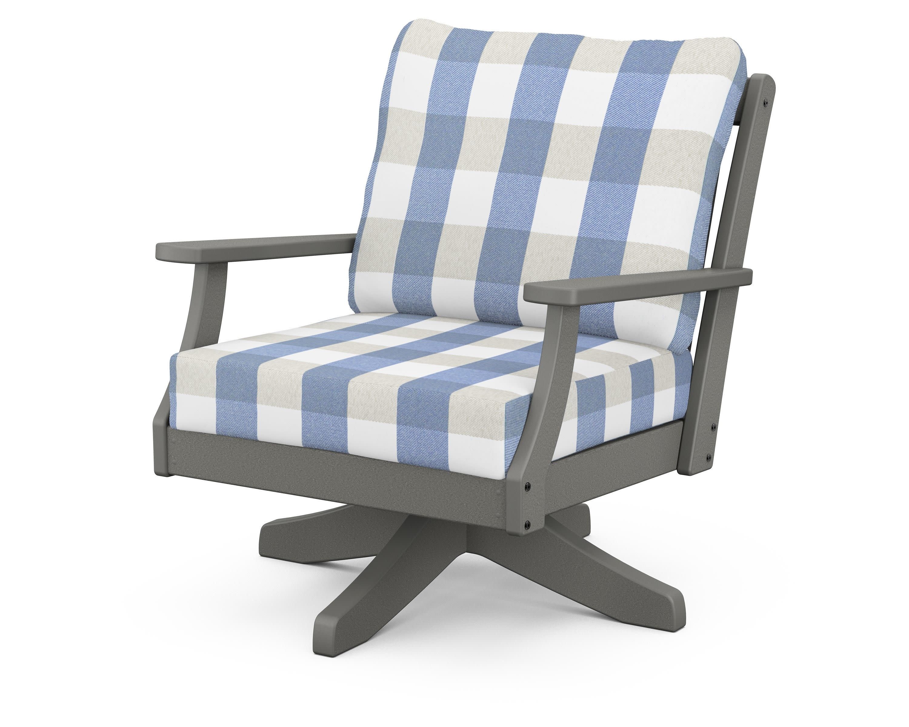 Braxton Deep Seating Swivel Chair