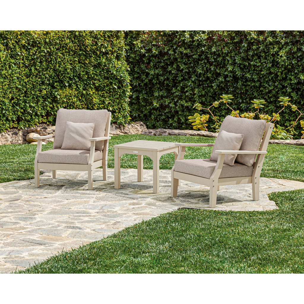 Chinoiserie 3-Piece Deep Seating Set