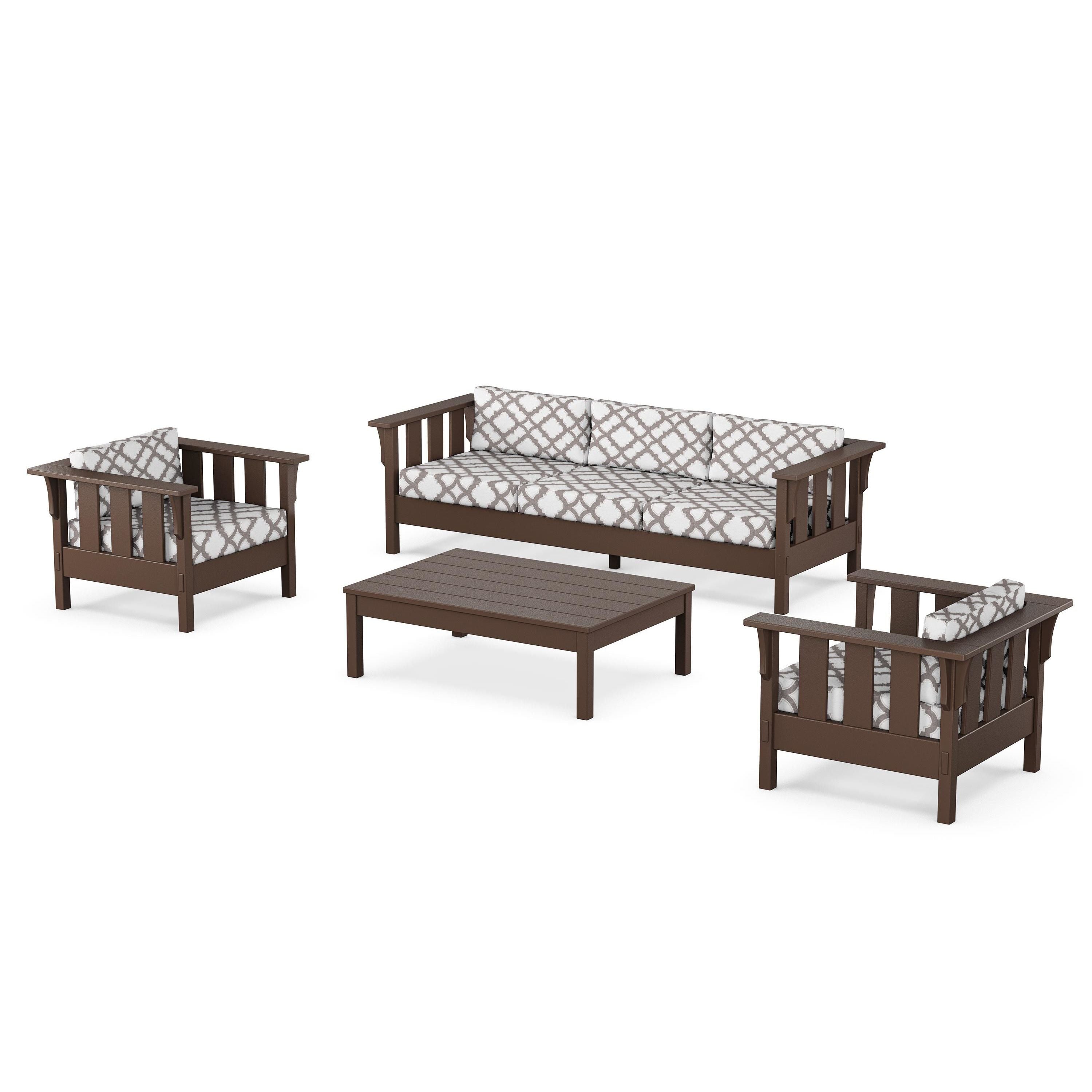 Acadia 4-Piece Deep Seating Set with Sofa
