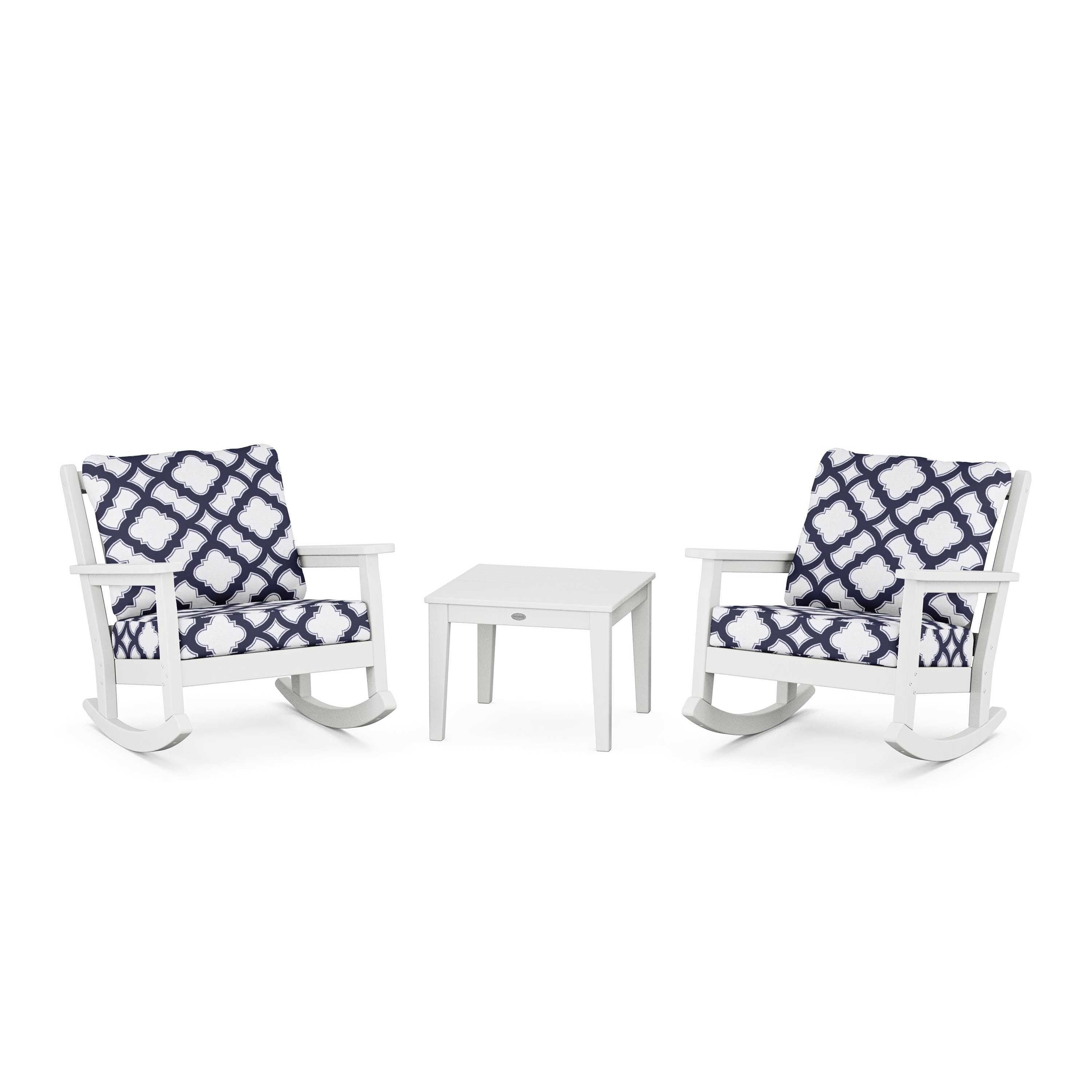 Chippendale 3-Piece Deep Seating Rocker Set