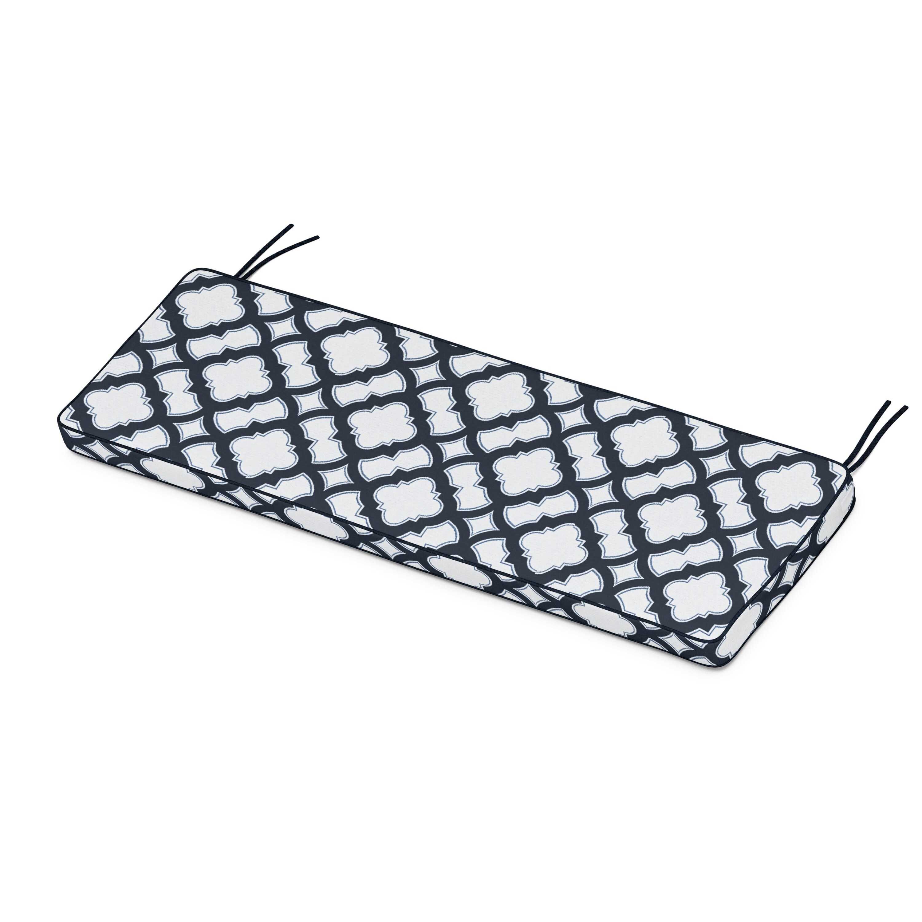 Chinoiserie Bench Seat Cushion