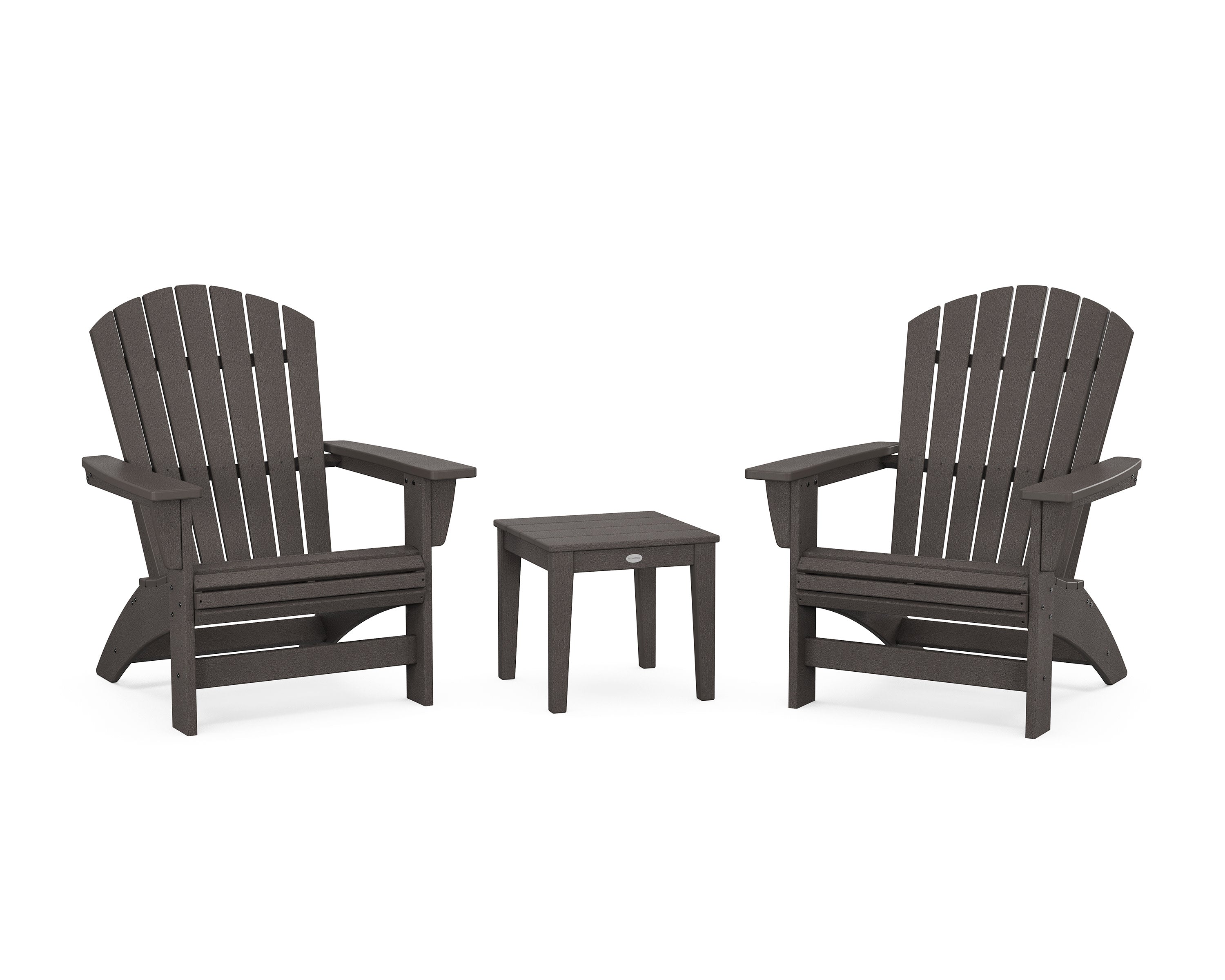 3-Piece Nautical Grand Adirondack Set