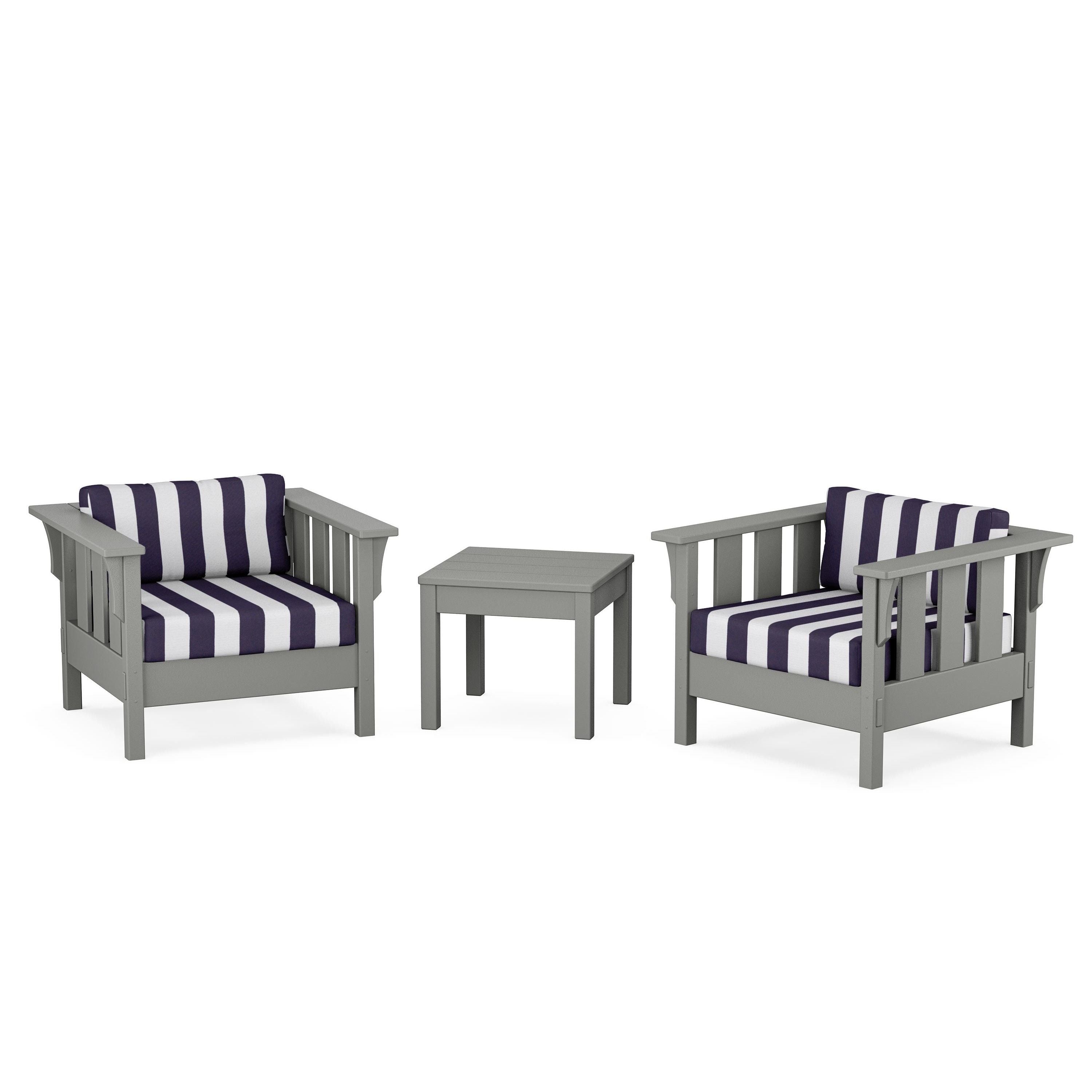 Acadia 3-Piece Deep Seating Set