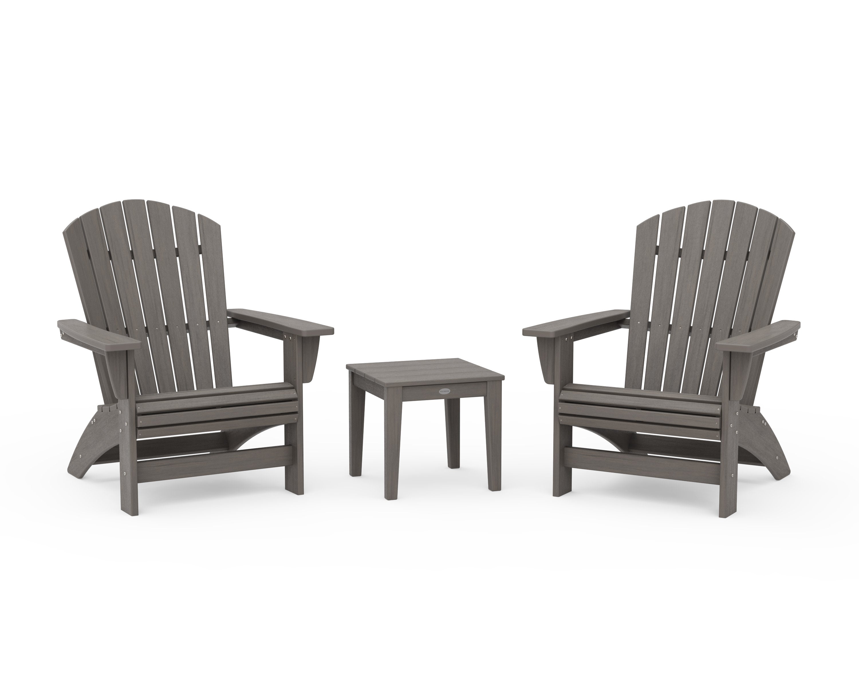 3-Piece Nautical Grand Adirondack Set