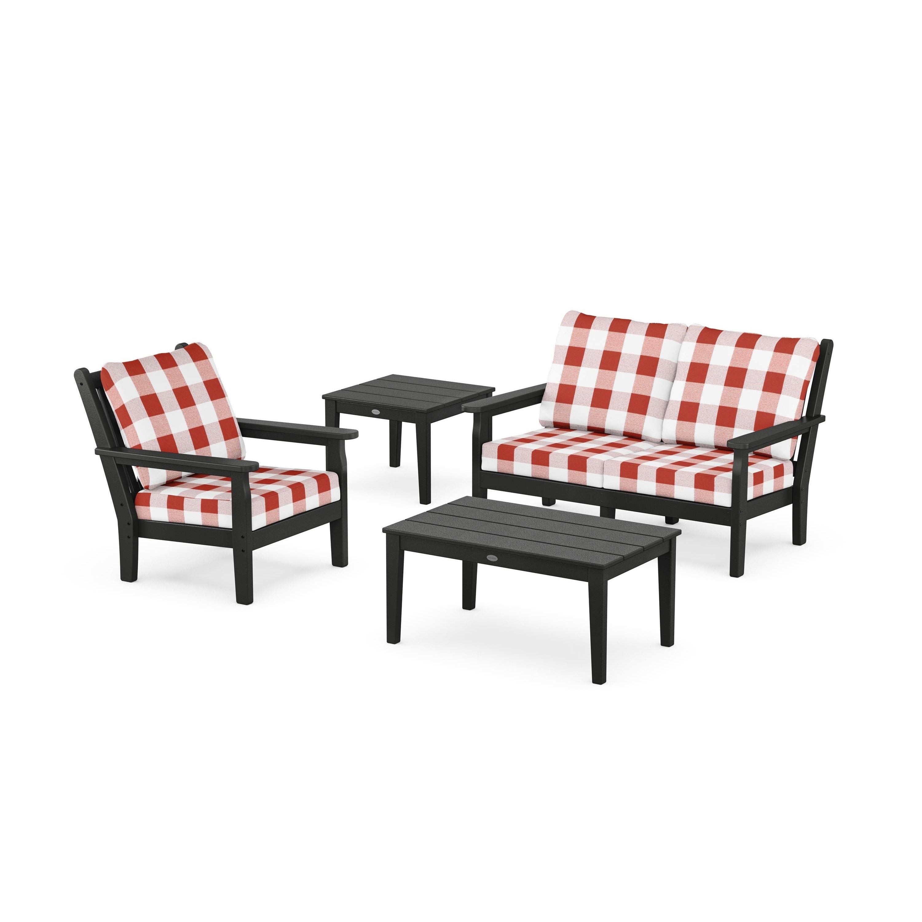 Chippendale 4-Piece Deep Seating Set