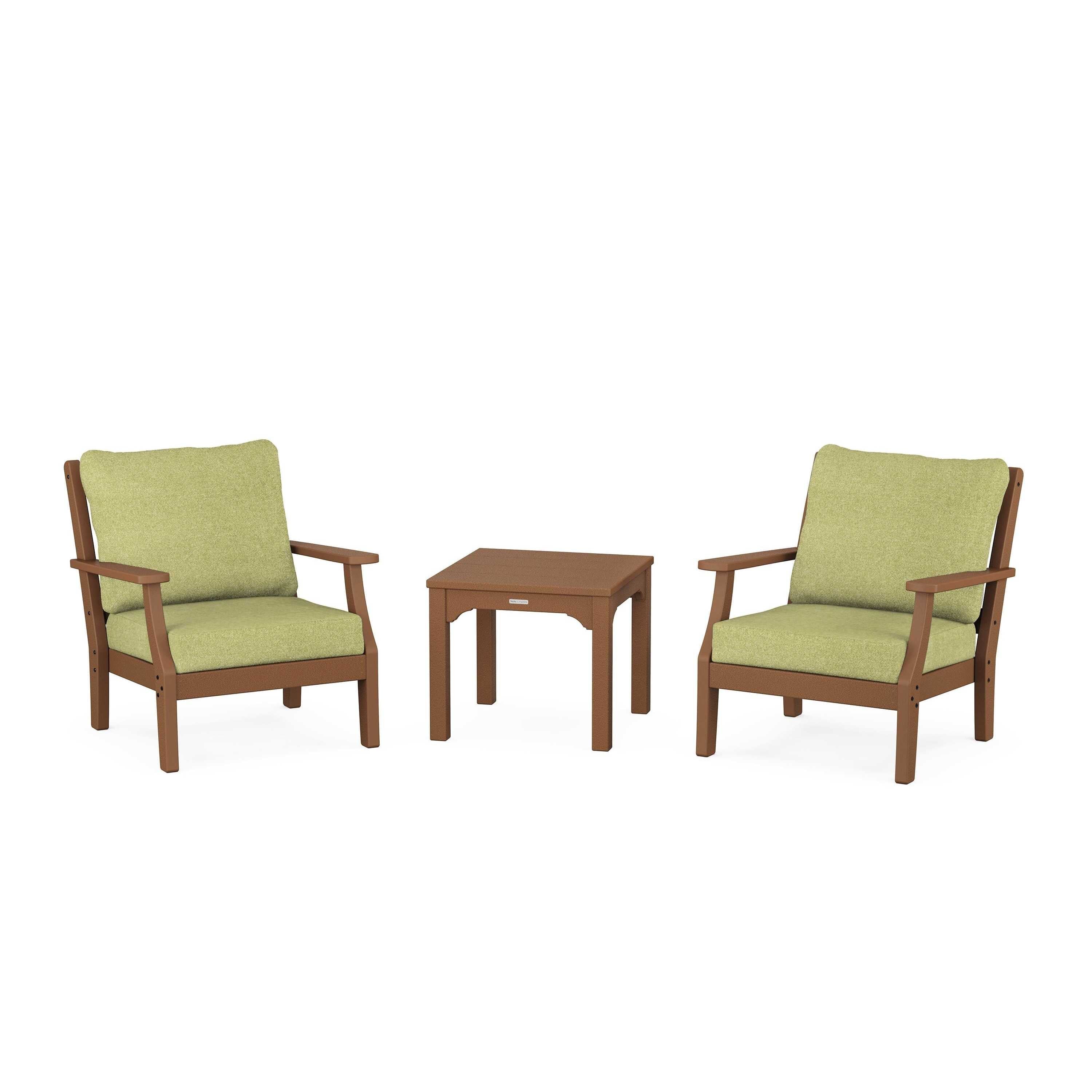 Chinoiserie 3-Piece Deep Seating Set