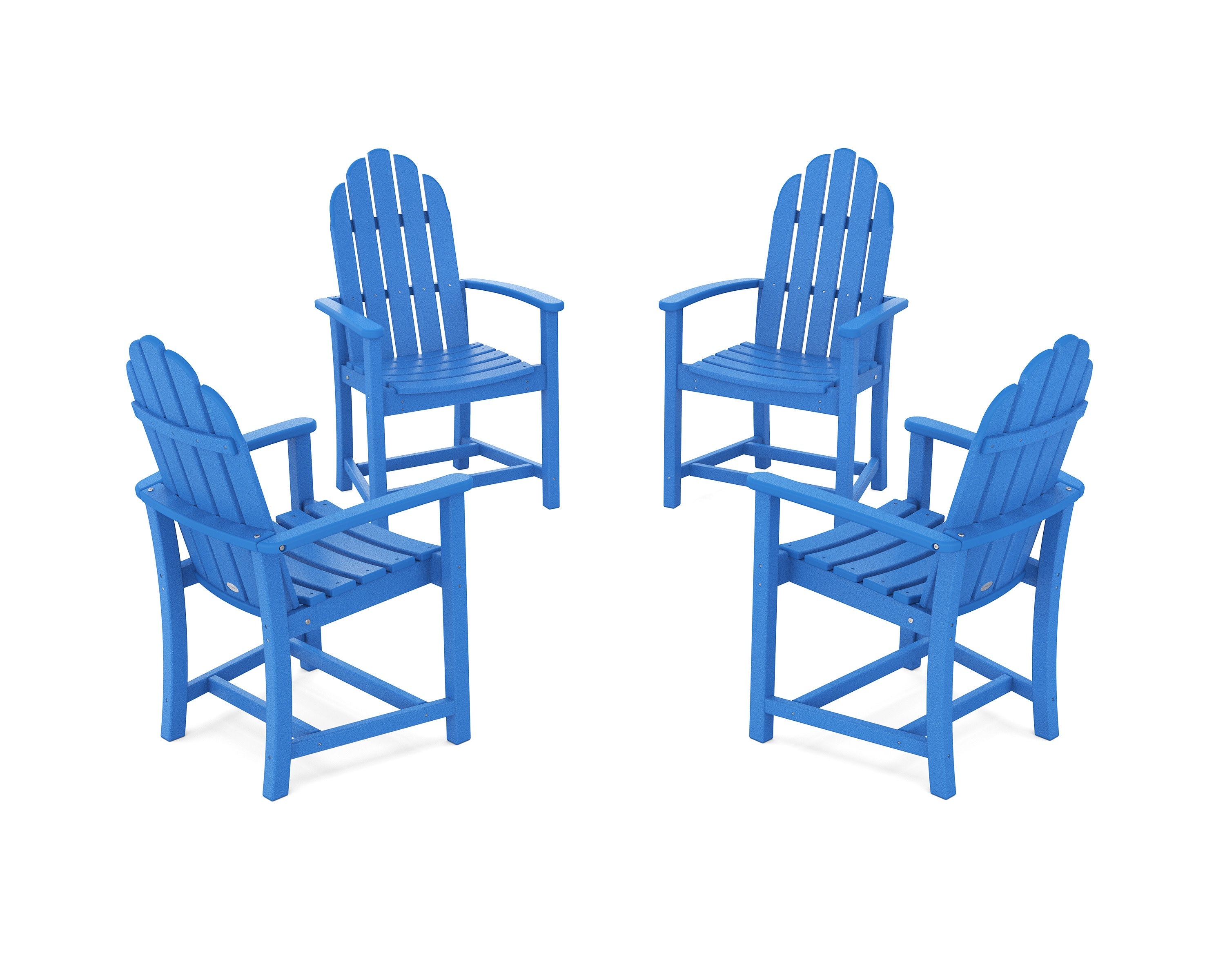 Classic 4-Piece Upright Adirondack Conversation Set