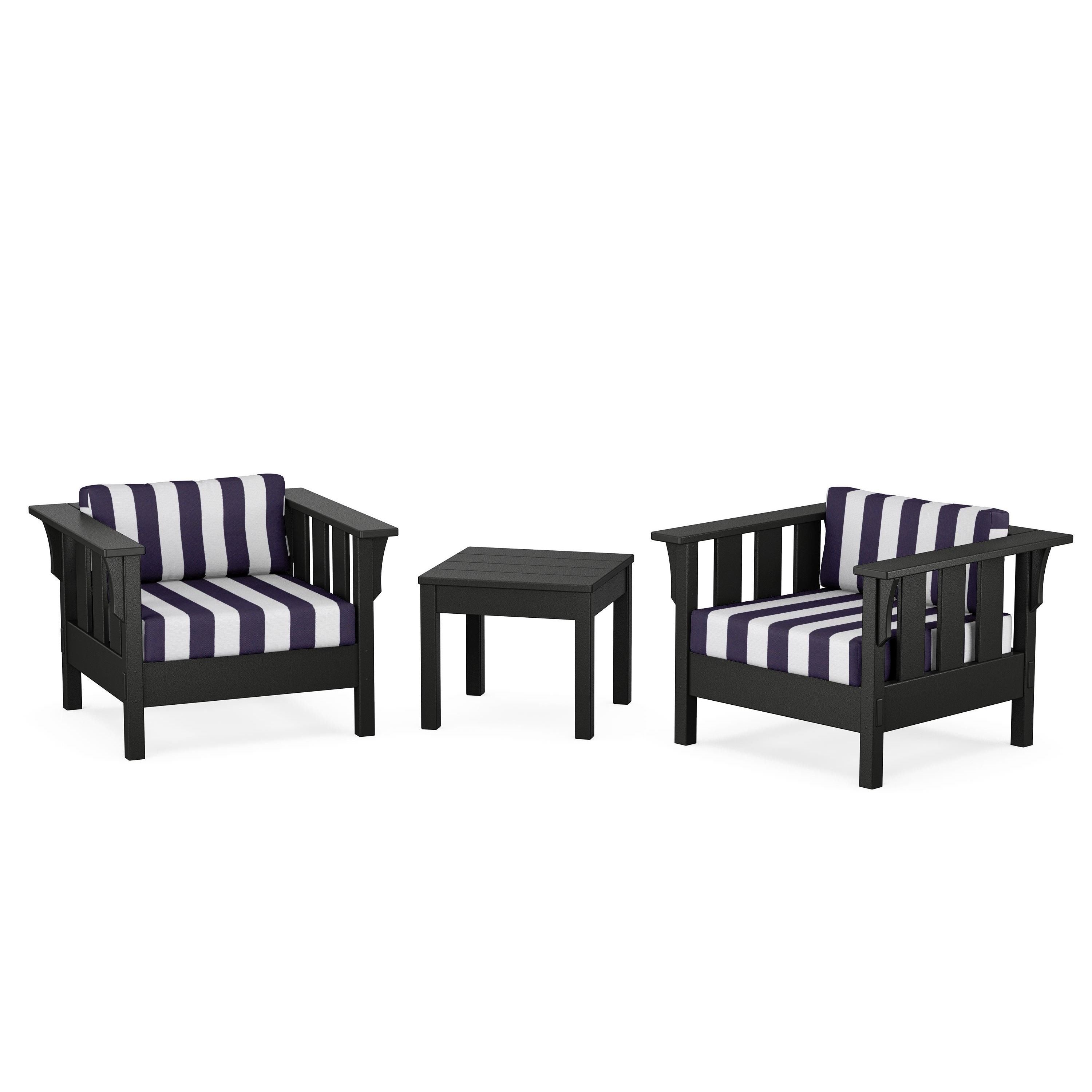Acadia 3-Piece Deep Seating Set