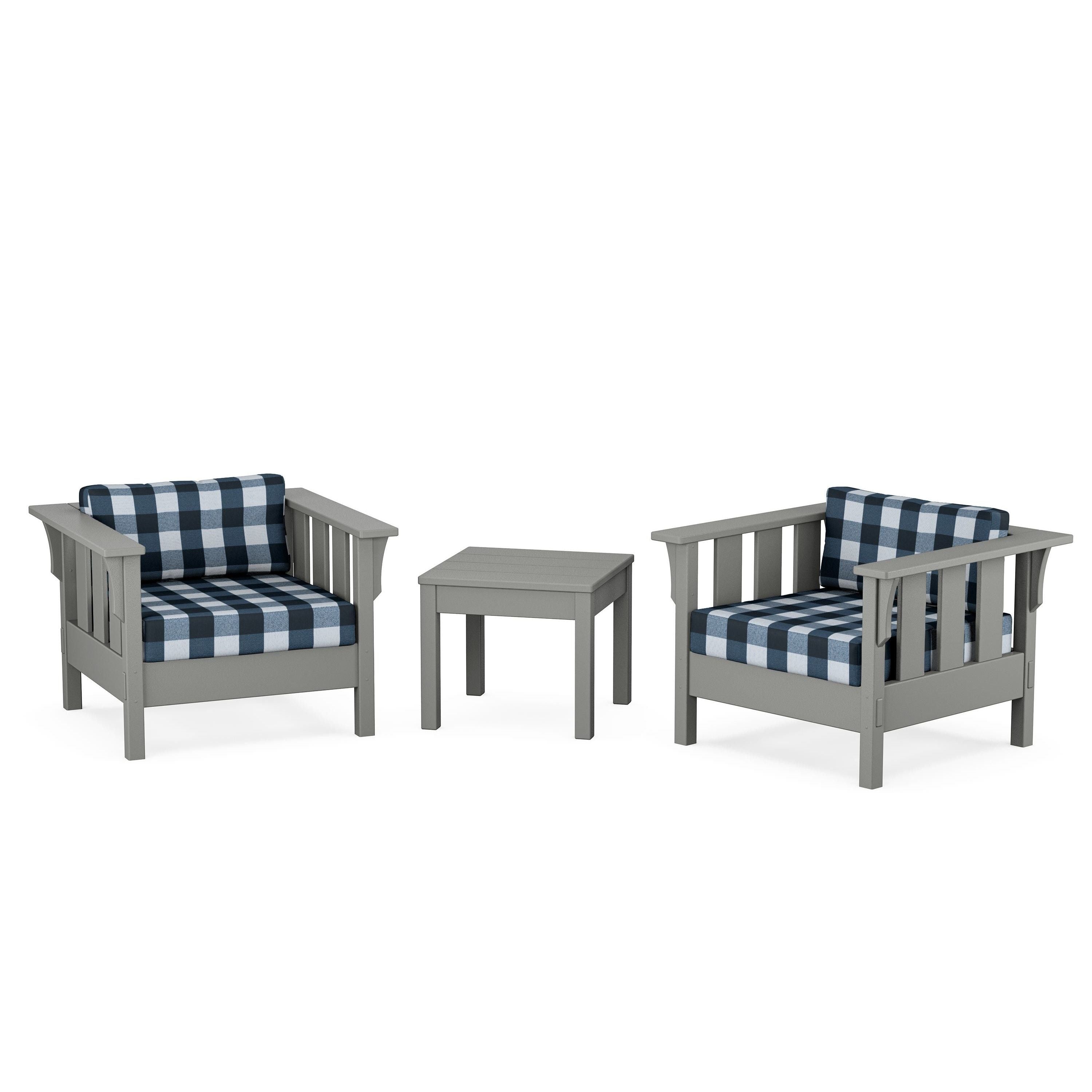 Acadia 3-Piece Deep Seating Set
