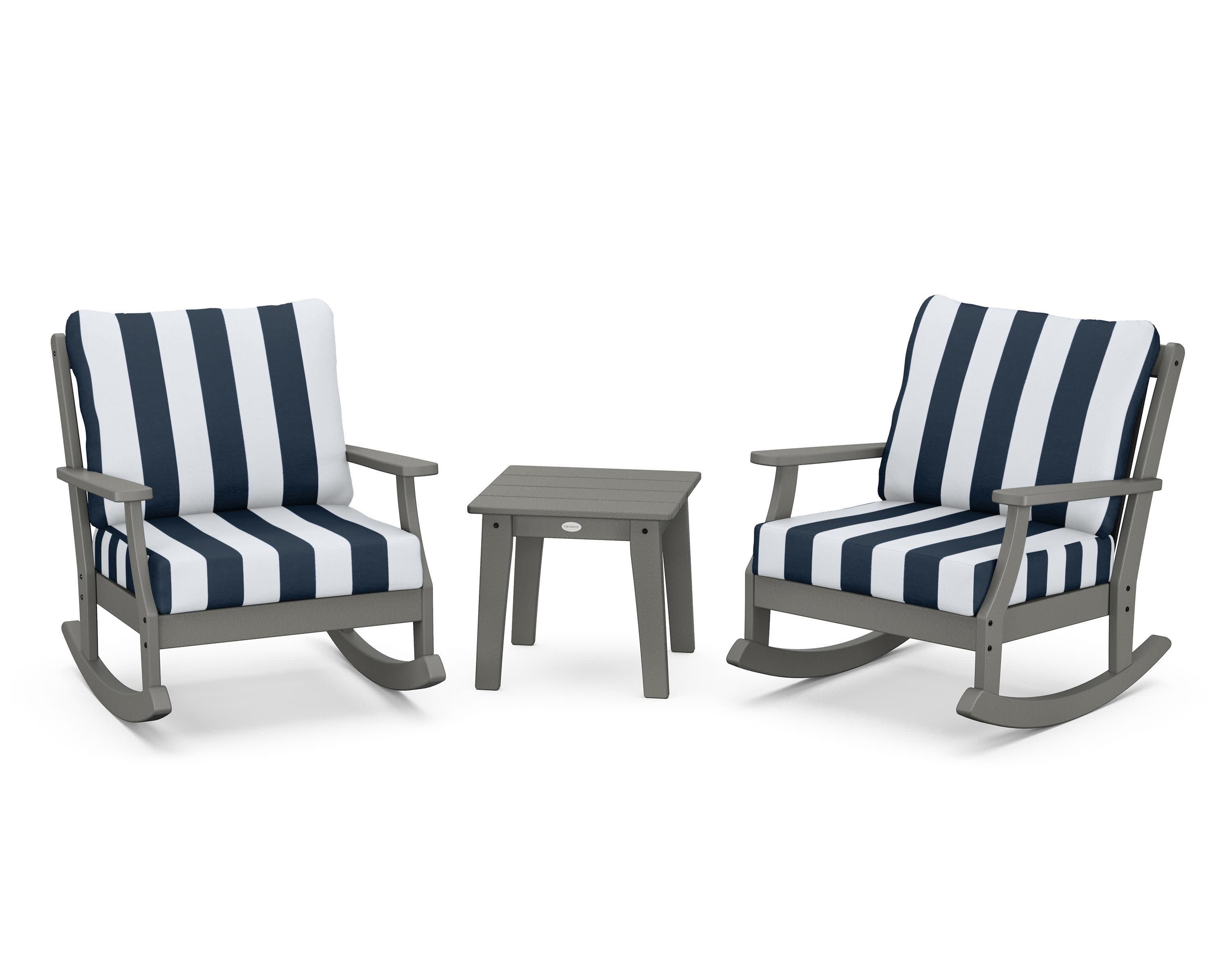 Braxton 3-Piece Deep Seating Rocker Set