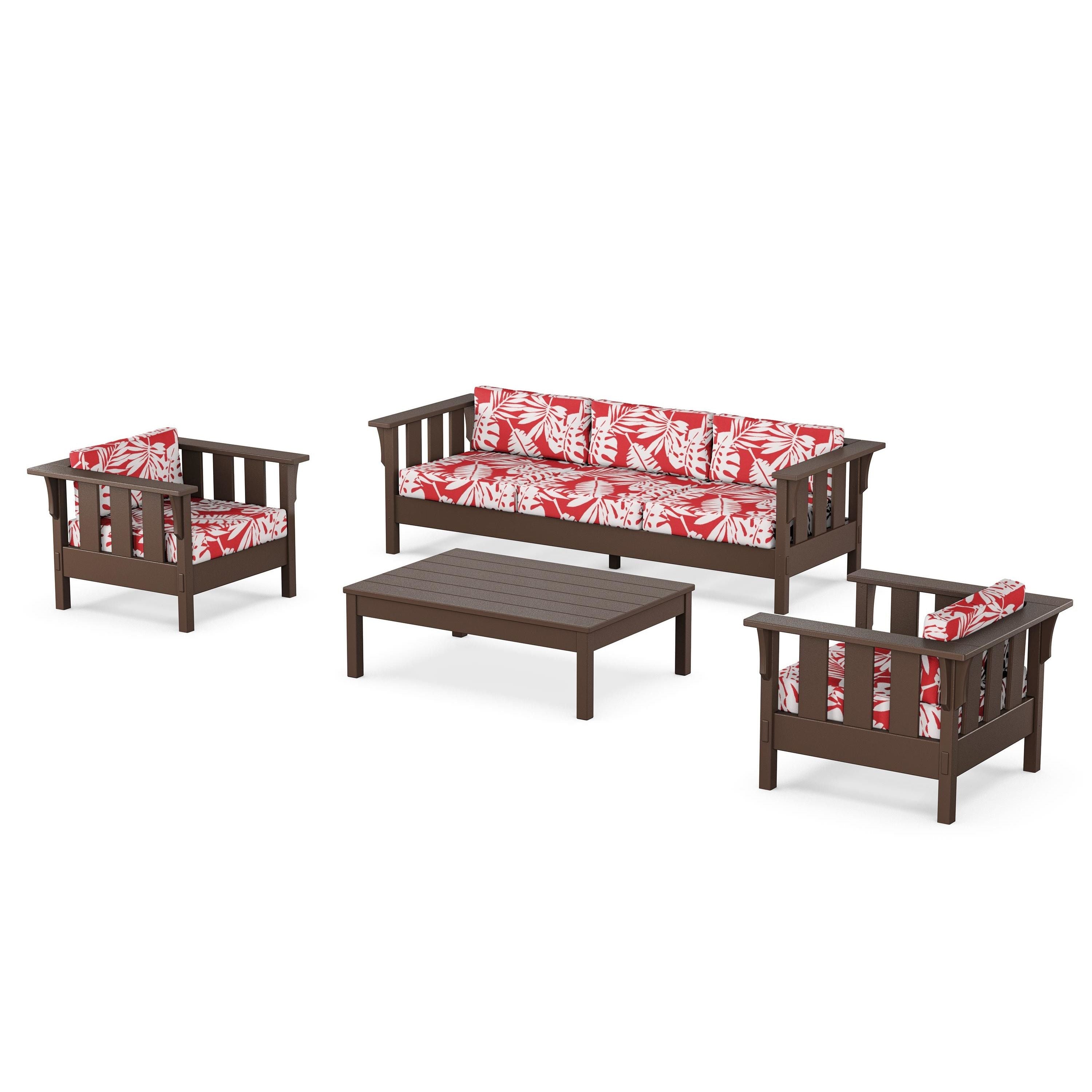 Acadia 4-Piece Deep Seating Set with Sofa